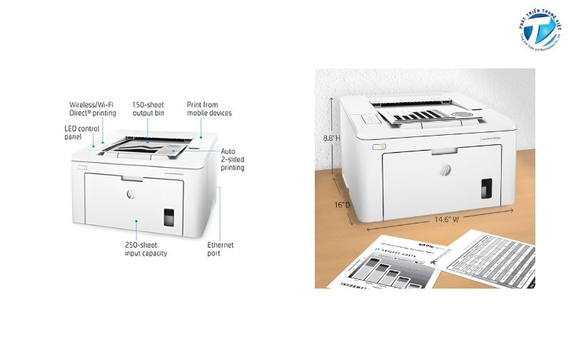 Máy in HP LaserJet Pro M203dw 